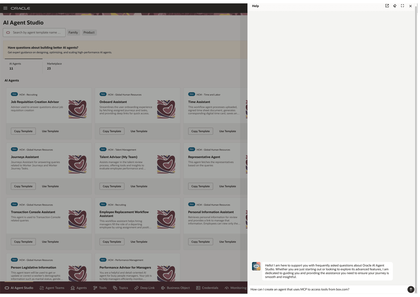 Help agent open, ready to answer your questions