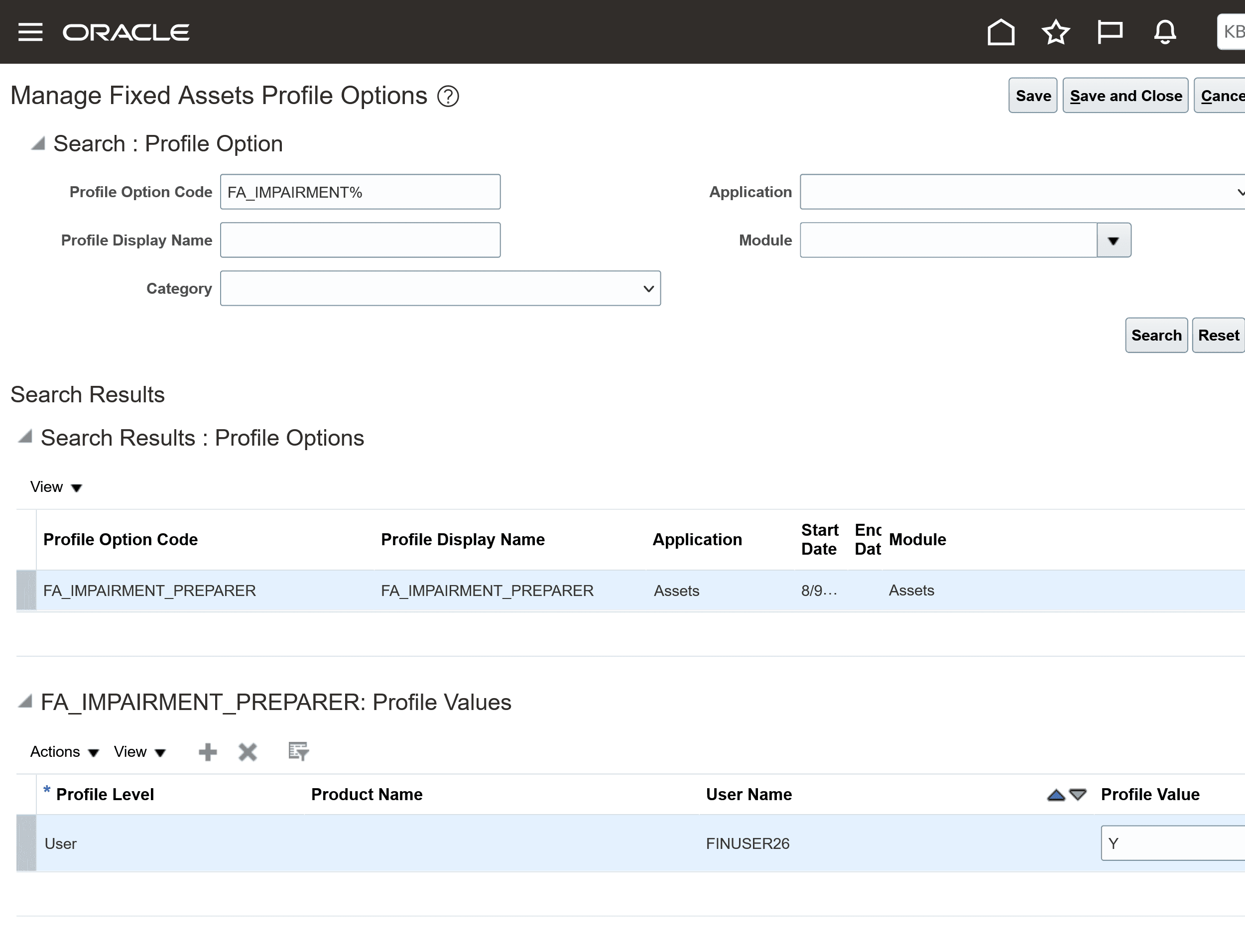 Add transaction preparer user and set the profile value to Y