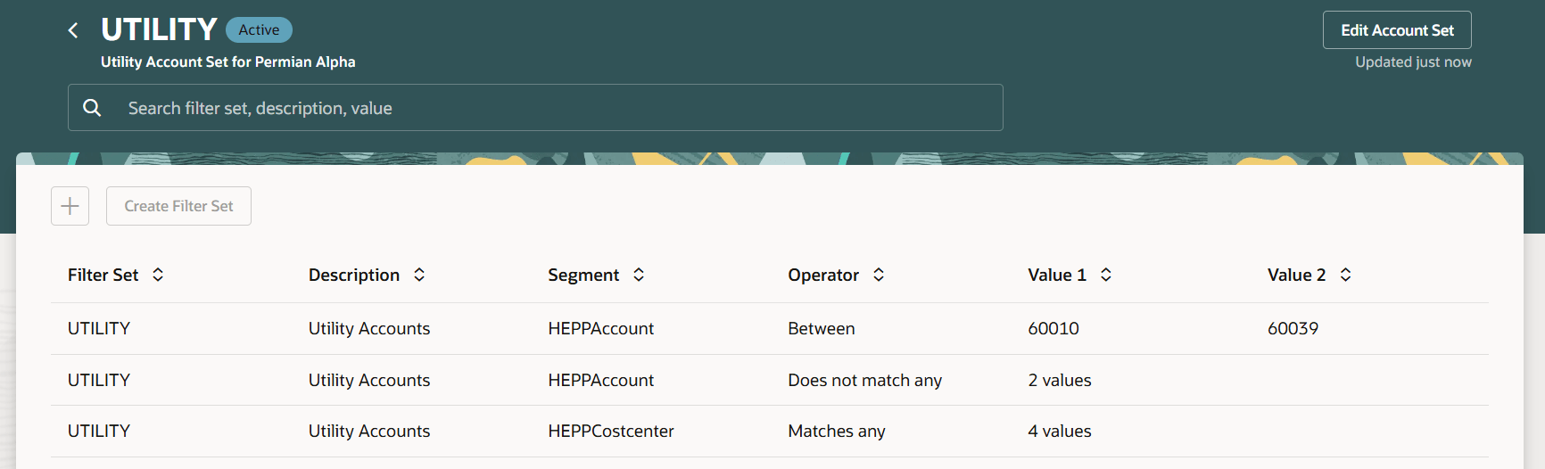 Operators - Does not match any and Matches any.