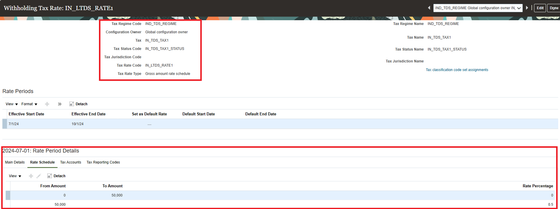 New Tax Rate for Lower Rate