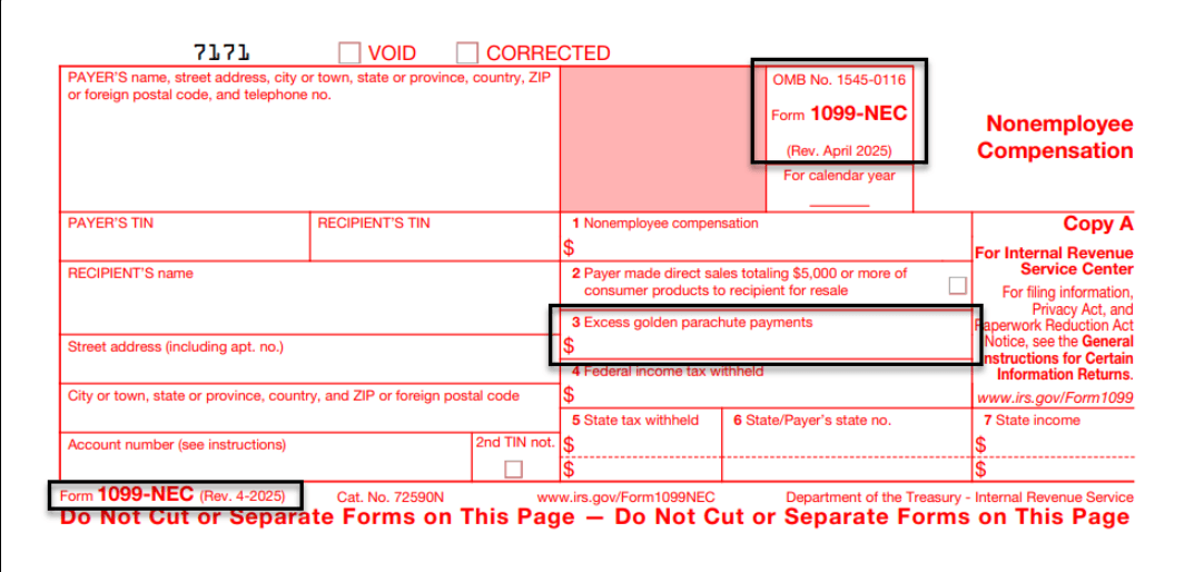 1099-NEC Form