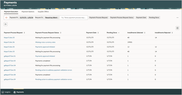 The Payment Execution Experience
