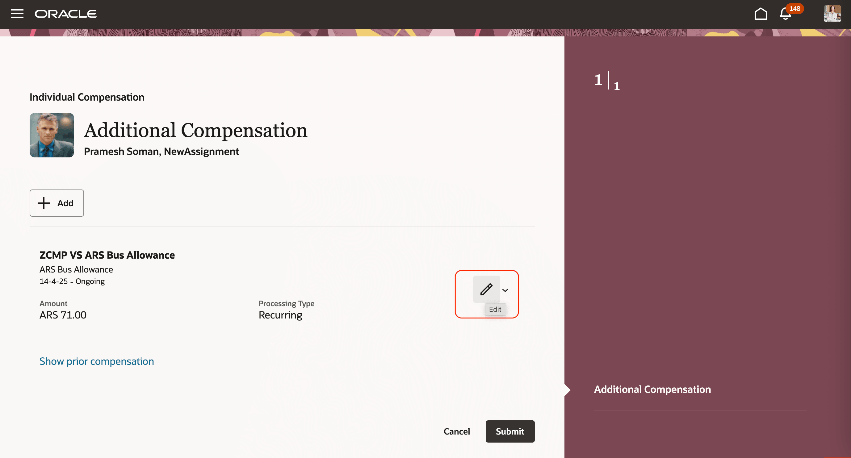 Edit Restricted, Only Delete Allowed