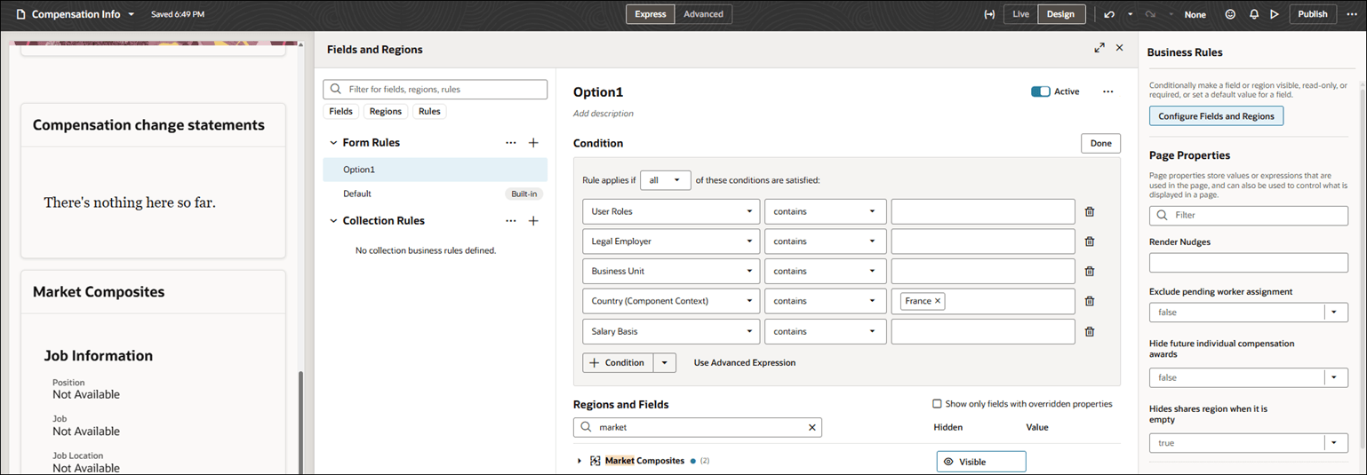 Business Rules: Market Composites