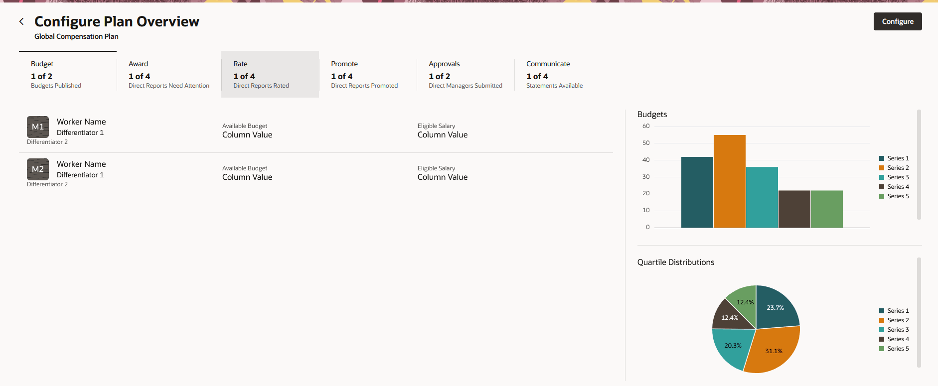 Configure Landing Page