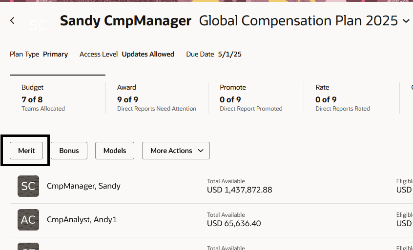 Landing Page Budget Sheet Access