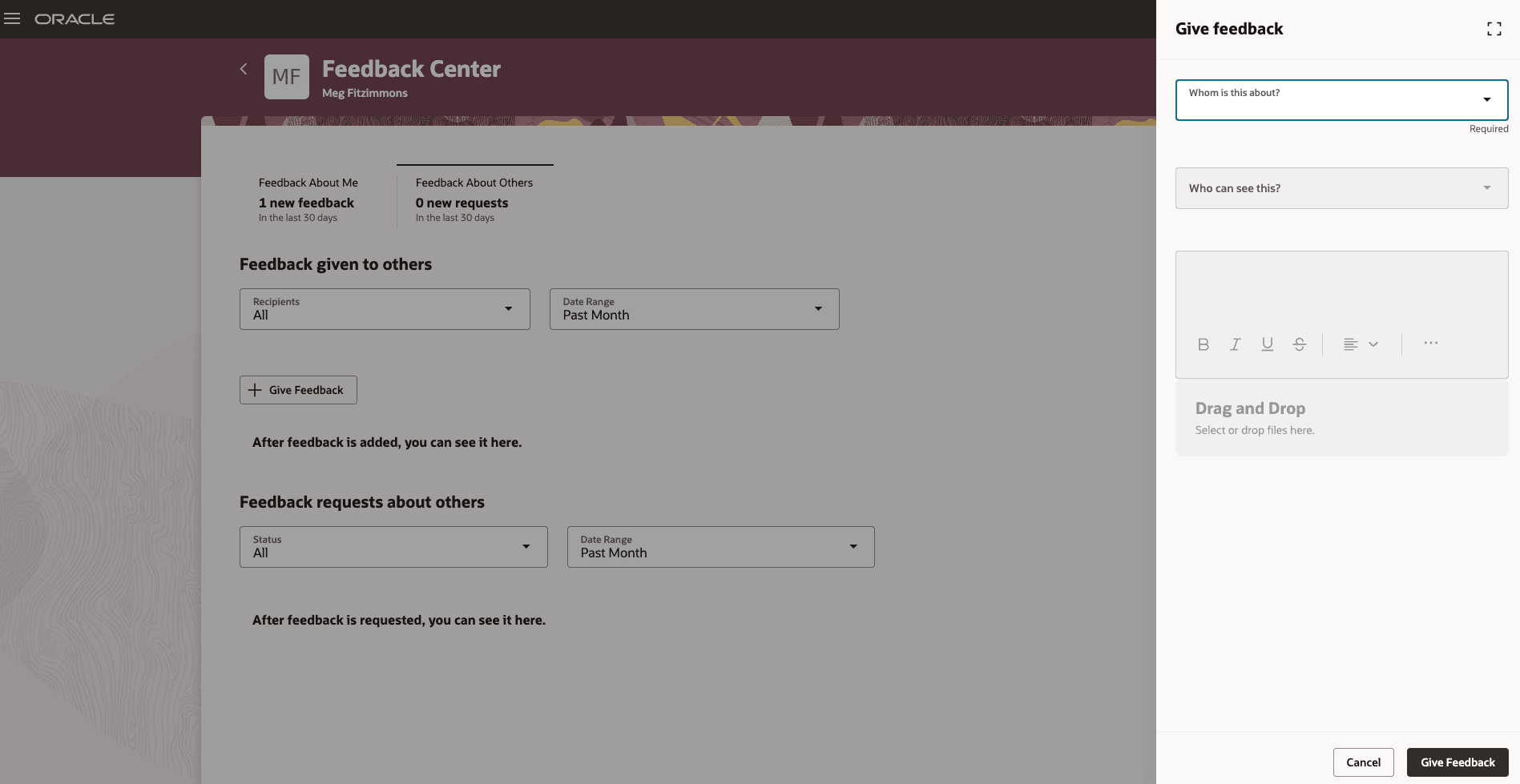 Formatting options after they are enabled
