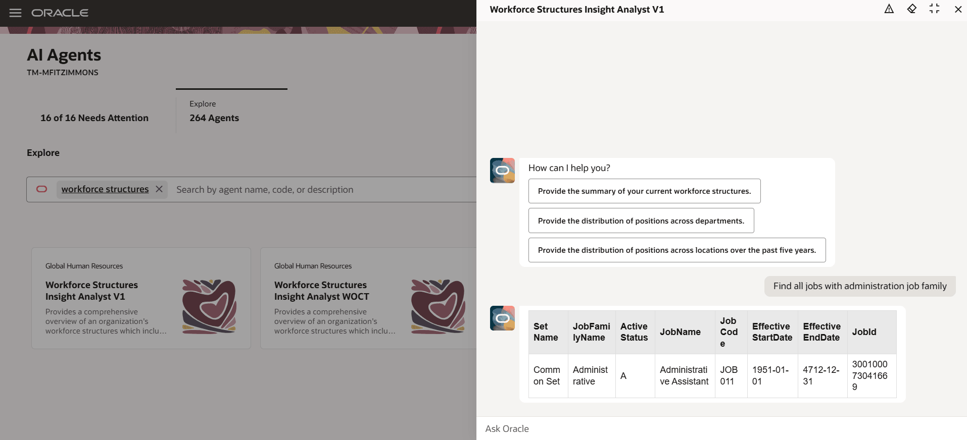 Jjobs with administration job family