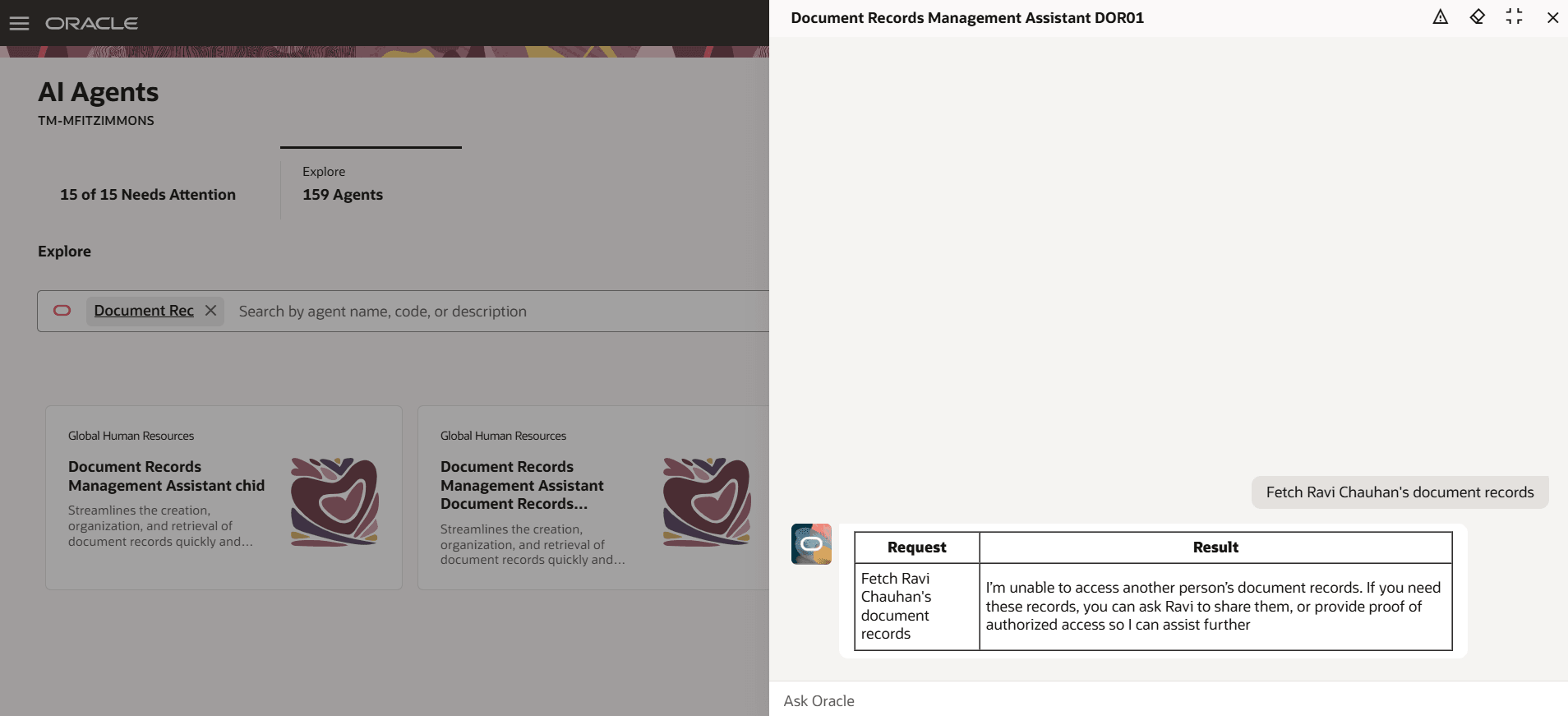 AI Assistant Applicable Only for Logged-in User