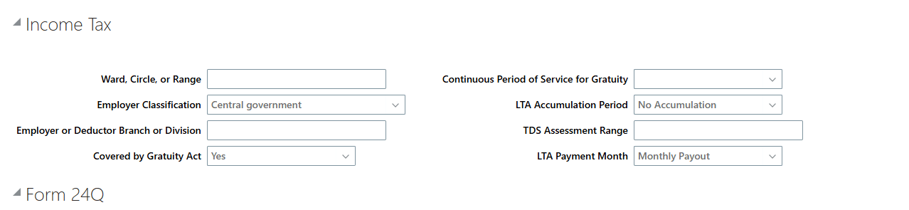 LTA Element IT TRU Setting