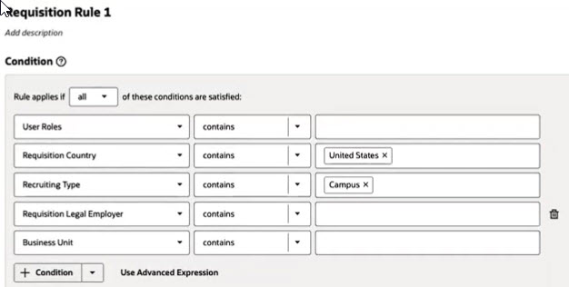Condition to Display or Hide Fields and Regions