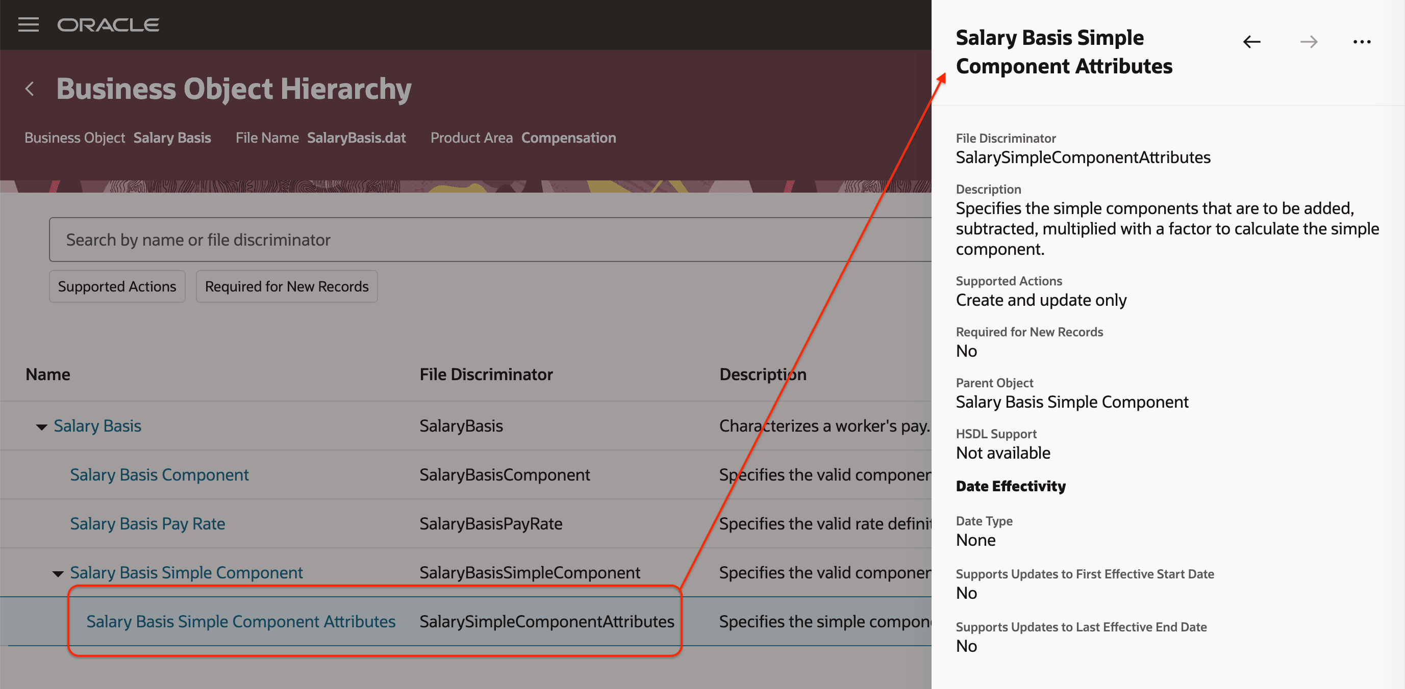 Define the Simple Components for a Calculation Type Simple Component