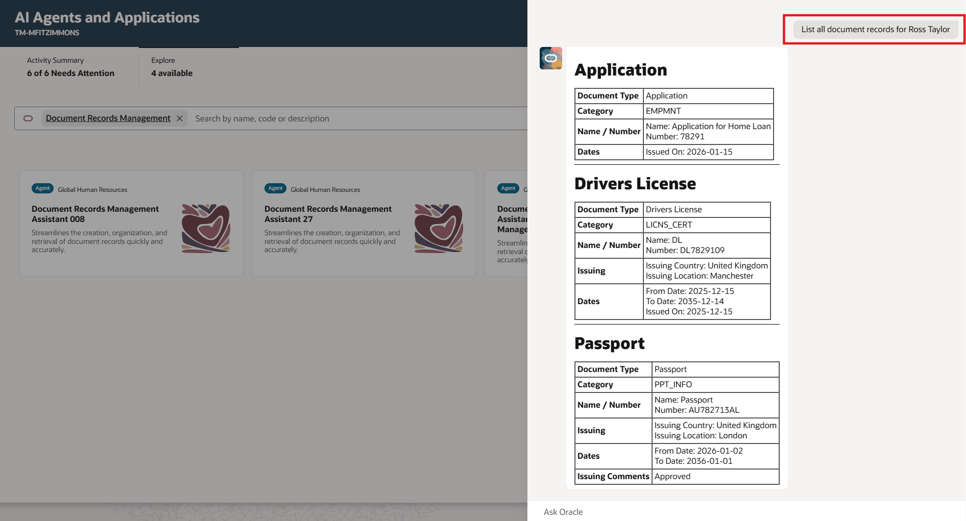 Document Records Management Assistant for Managers and HR Specialists