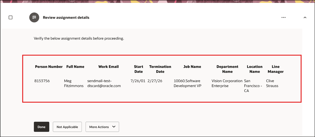 Verify Task Details Before Completing Task