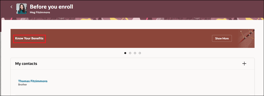Guided Journey Task Displayed Based on Date Selected