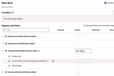 Remove ability to hide header regions