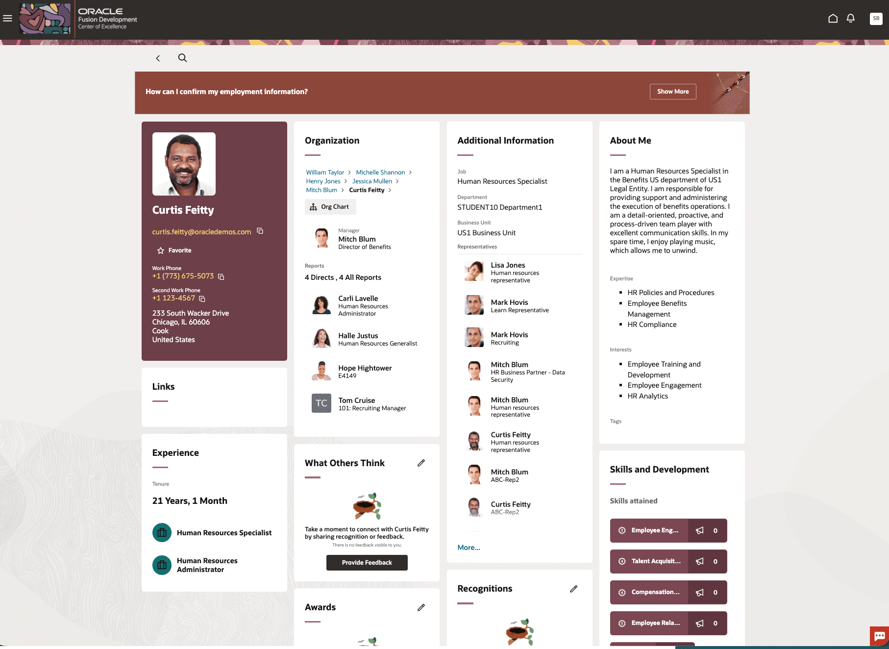 Page Level Guided Journey in Connections Profile