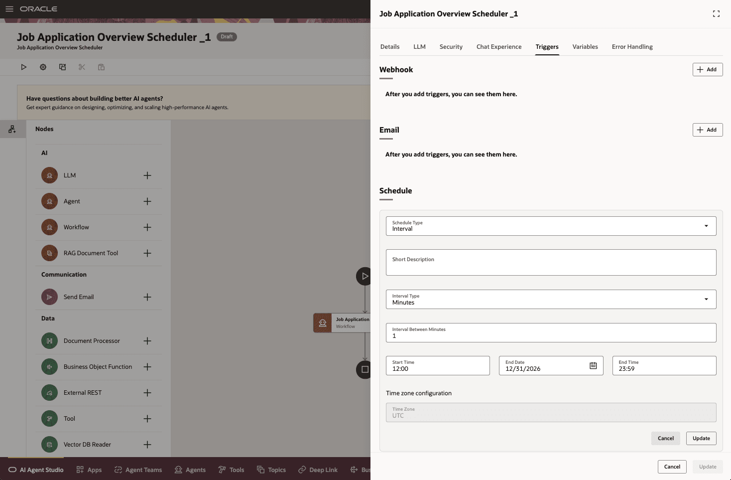 Job Application Overview Scheduler Agent