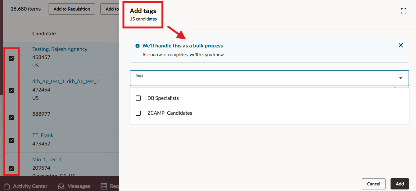 Add Tags In Bulk