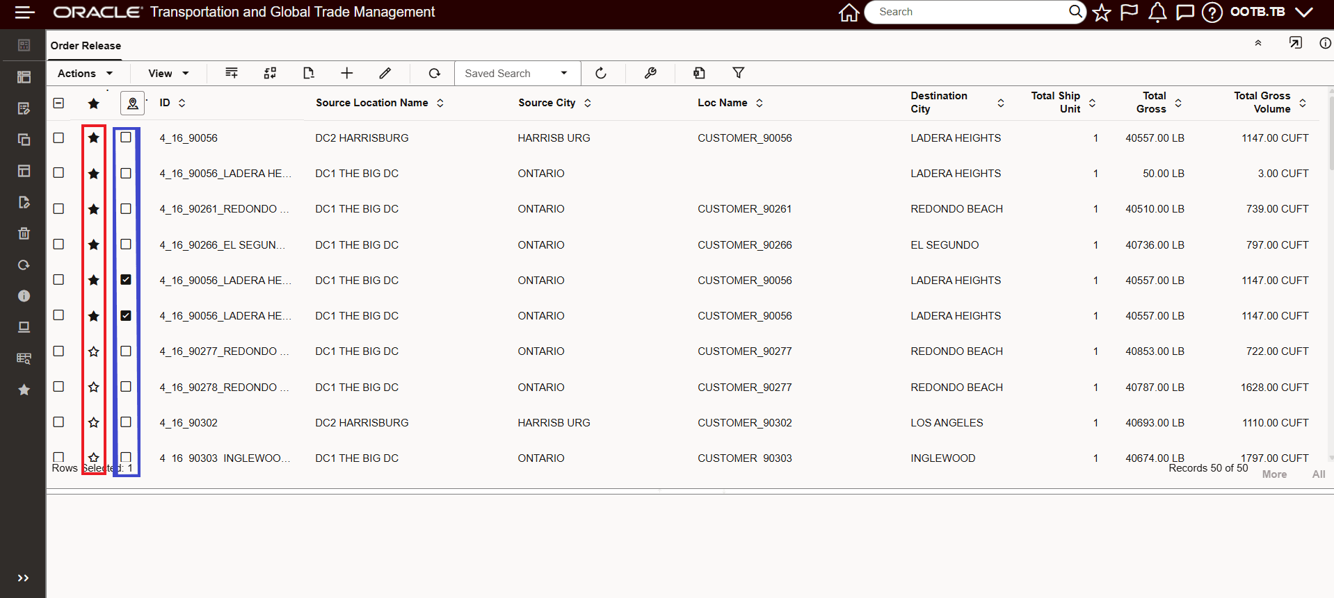 Advanced Sort - Other Columns Included - Add To Favorites and Show On Map - Results