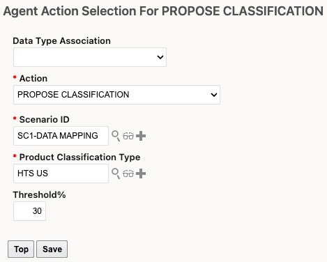 Propose Classification Code Agent Action