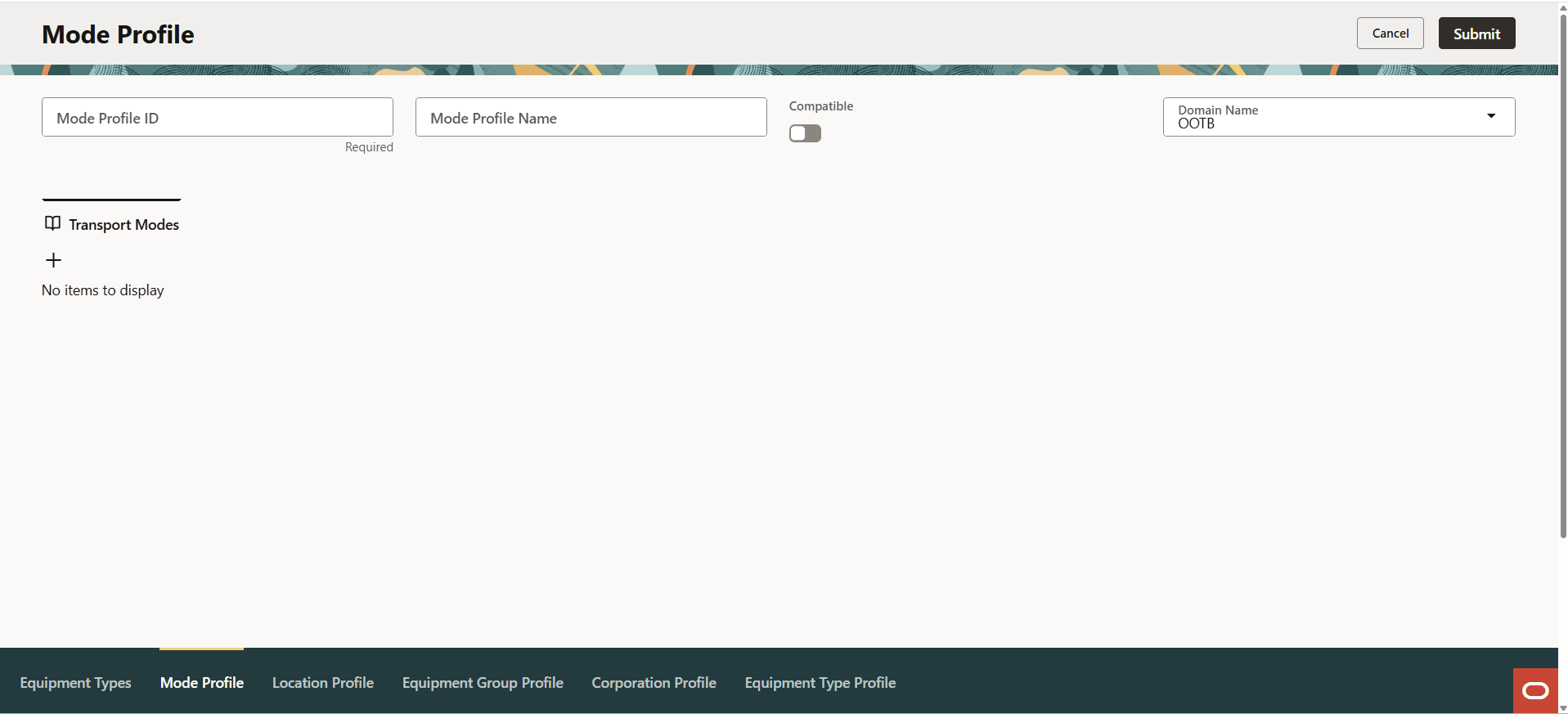 Add New Profile Record