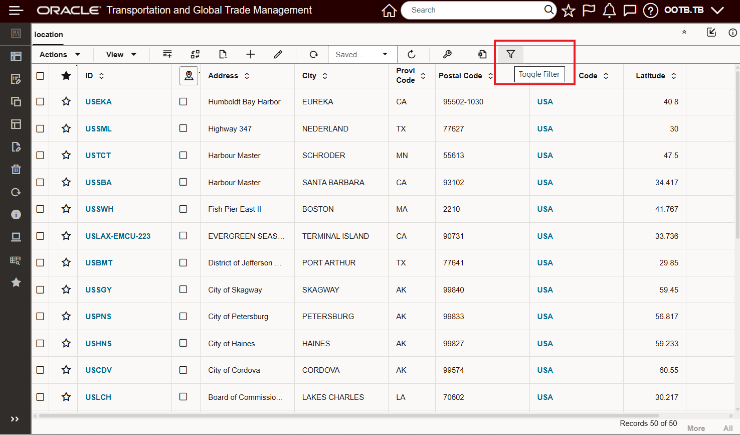 Filter Toggle - Default Behavior