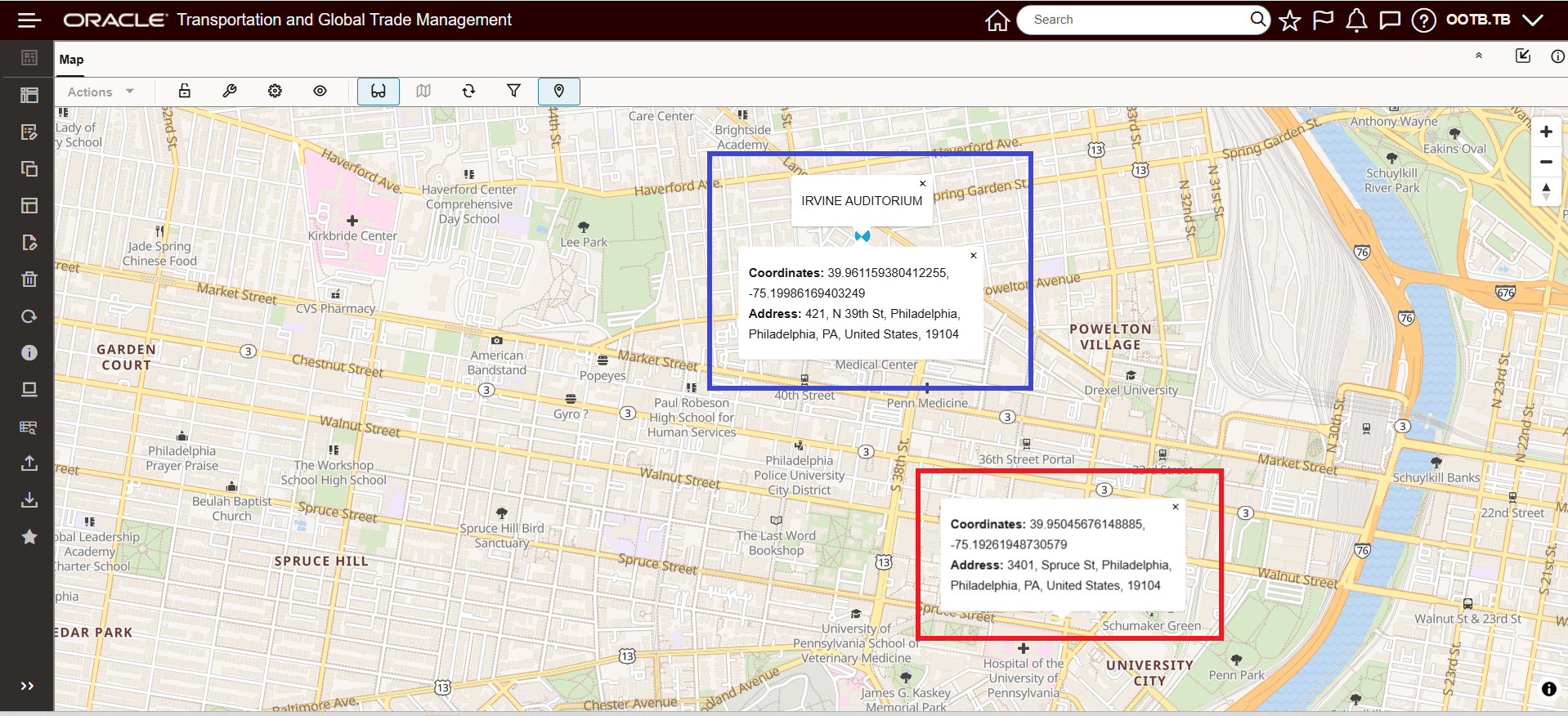 Reverse Geocoding - Show Address Details - Validates Address and Coordinates