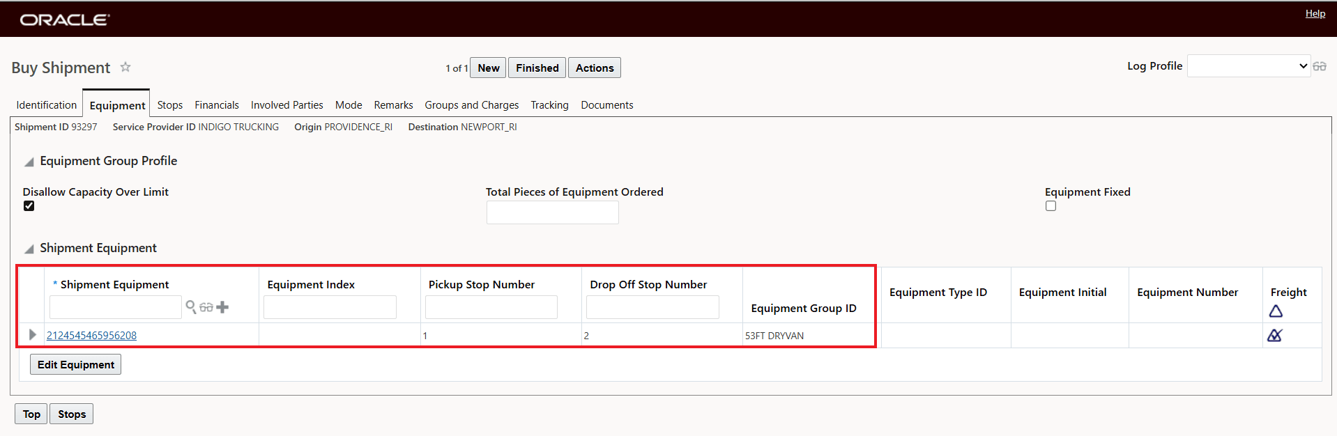 Ground Consol - All Five Orders In One Equpment