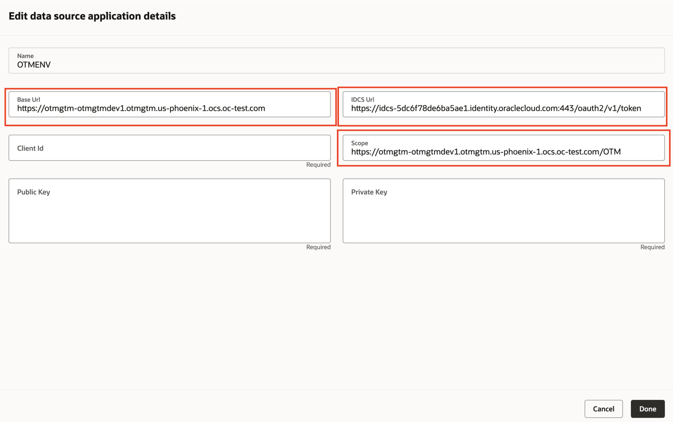 Credentials in Fusion AI Agent Studio