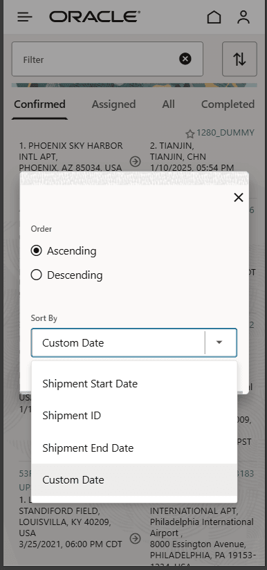 Custom Sort-By Field