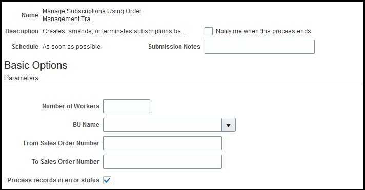 ESS Manage Subscriptions Using Order Management