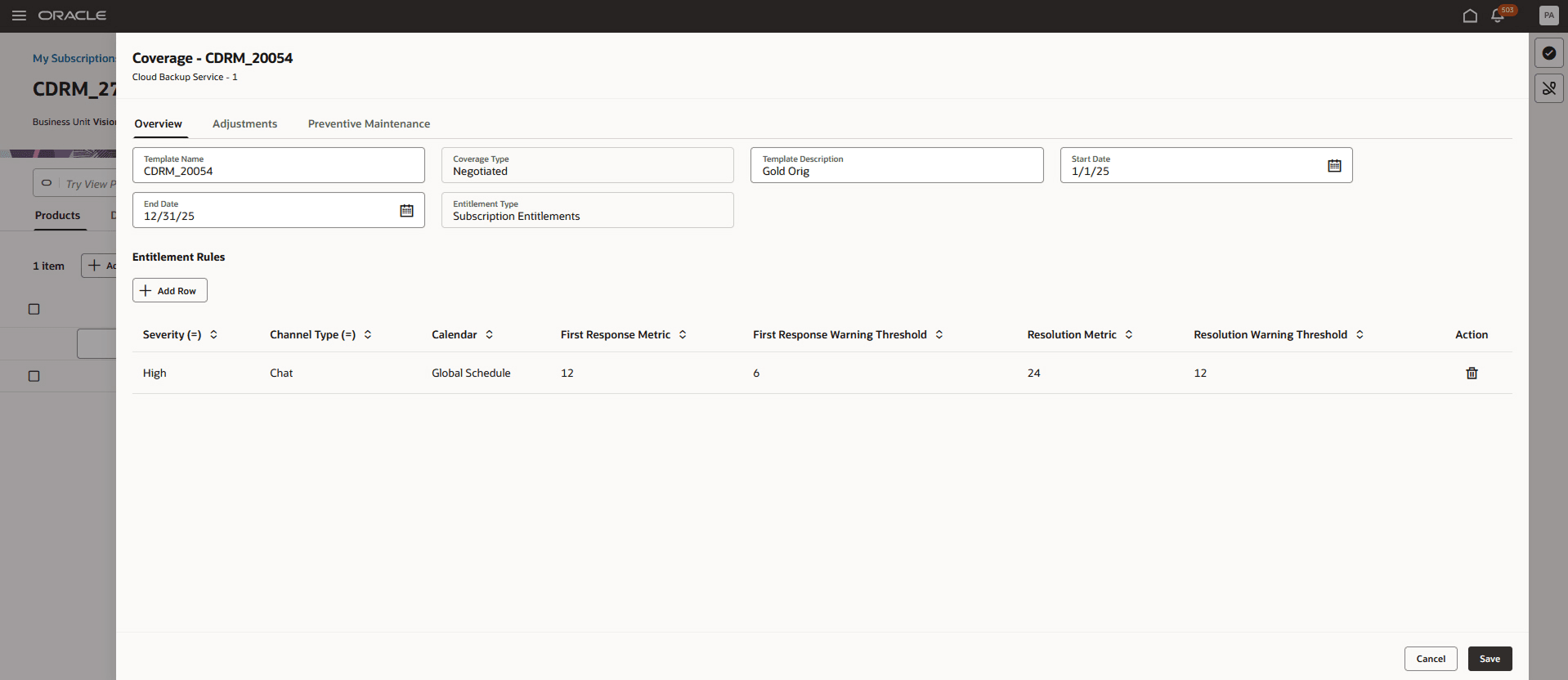 Negotiate a Coverage