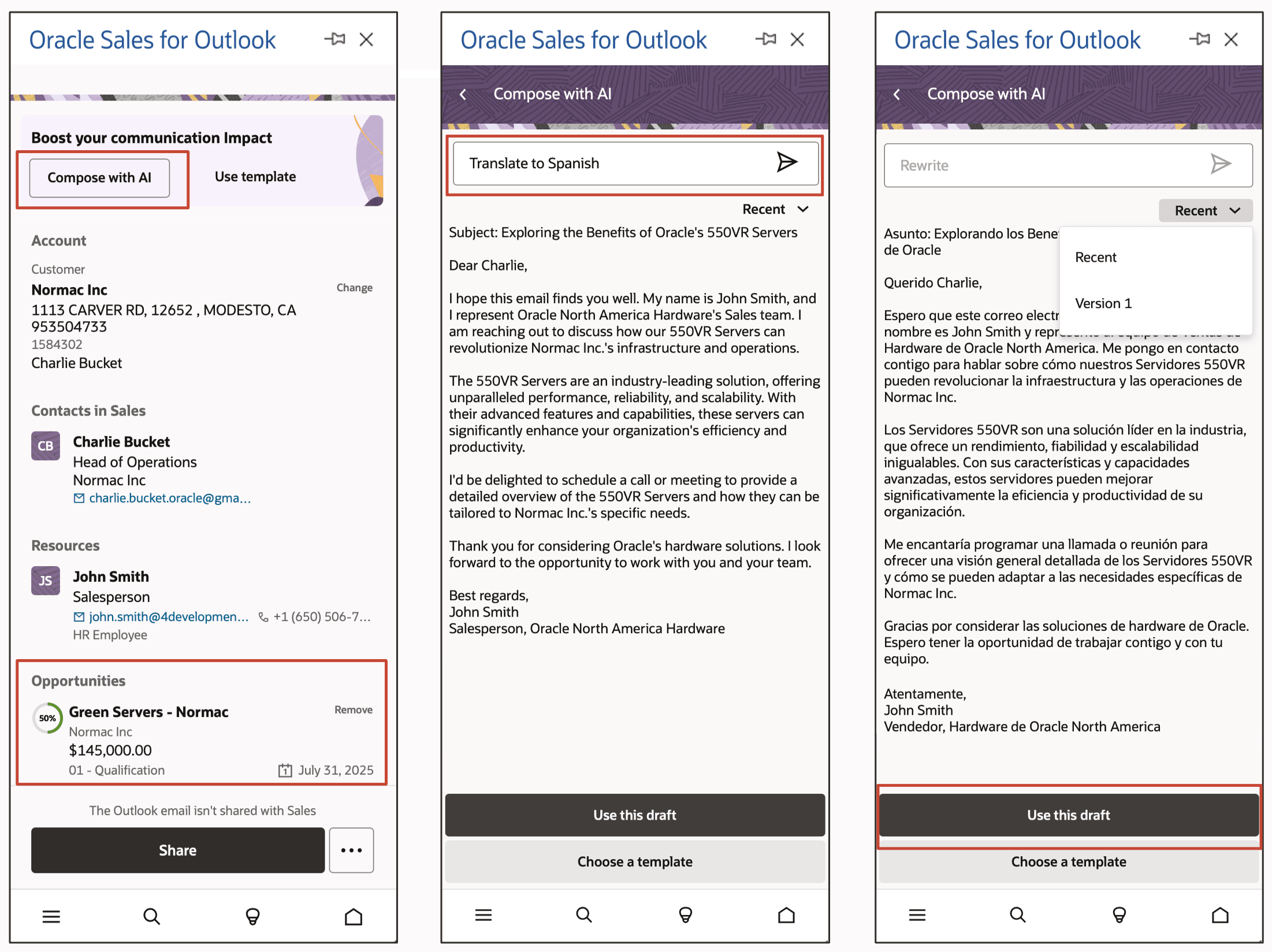 Enhanced Email Generation with Generative AI