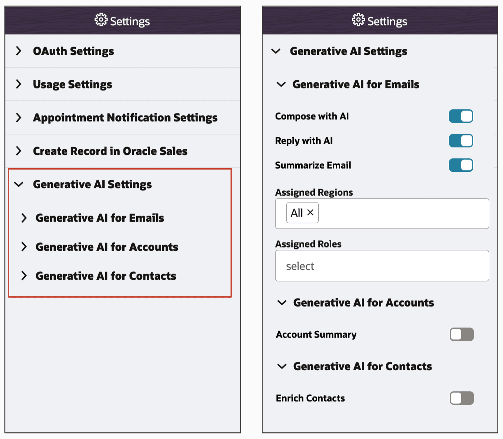 Streamlined Setup for Generative AI Features