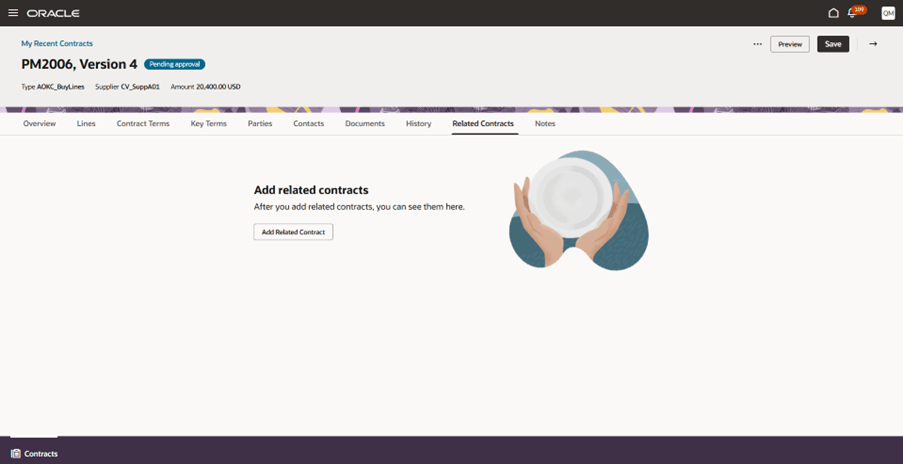 Empty State Related Contracts