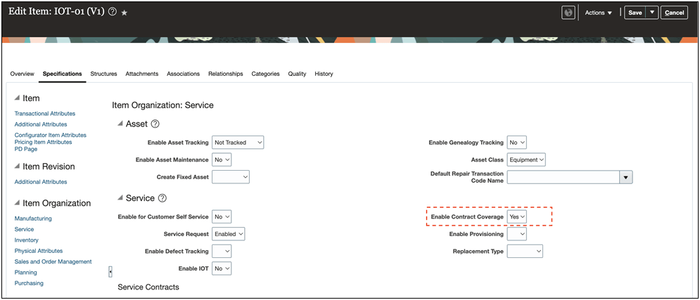 Enable Contract Coverage Attribute