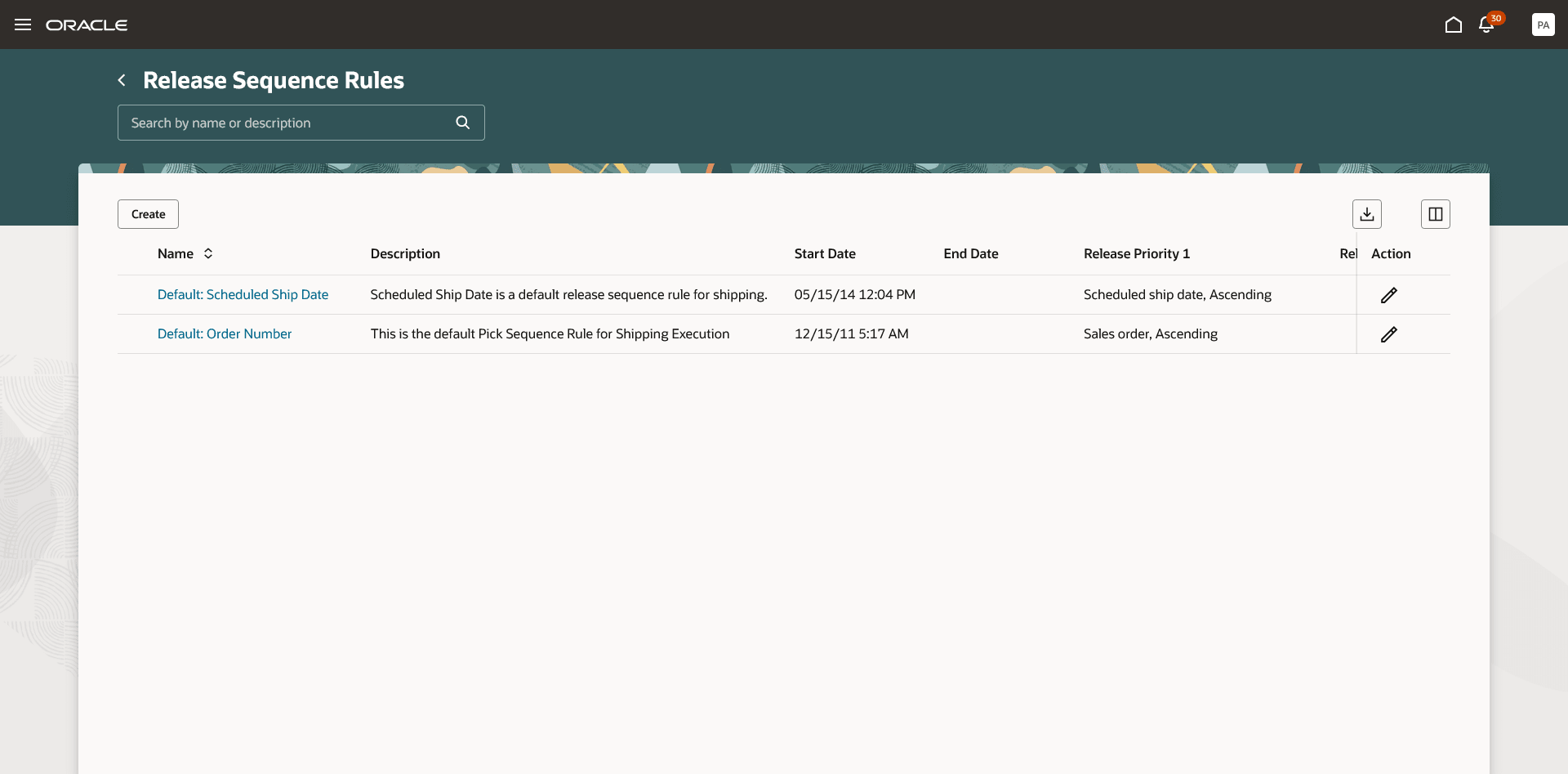 Release Sequence Rules