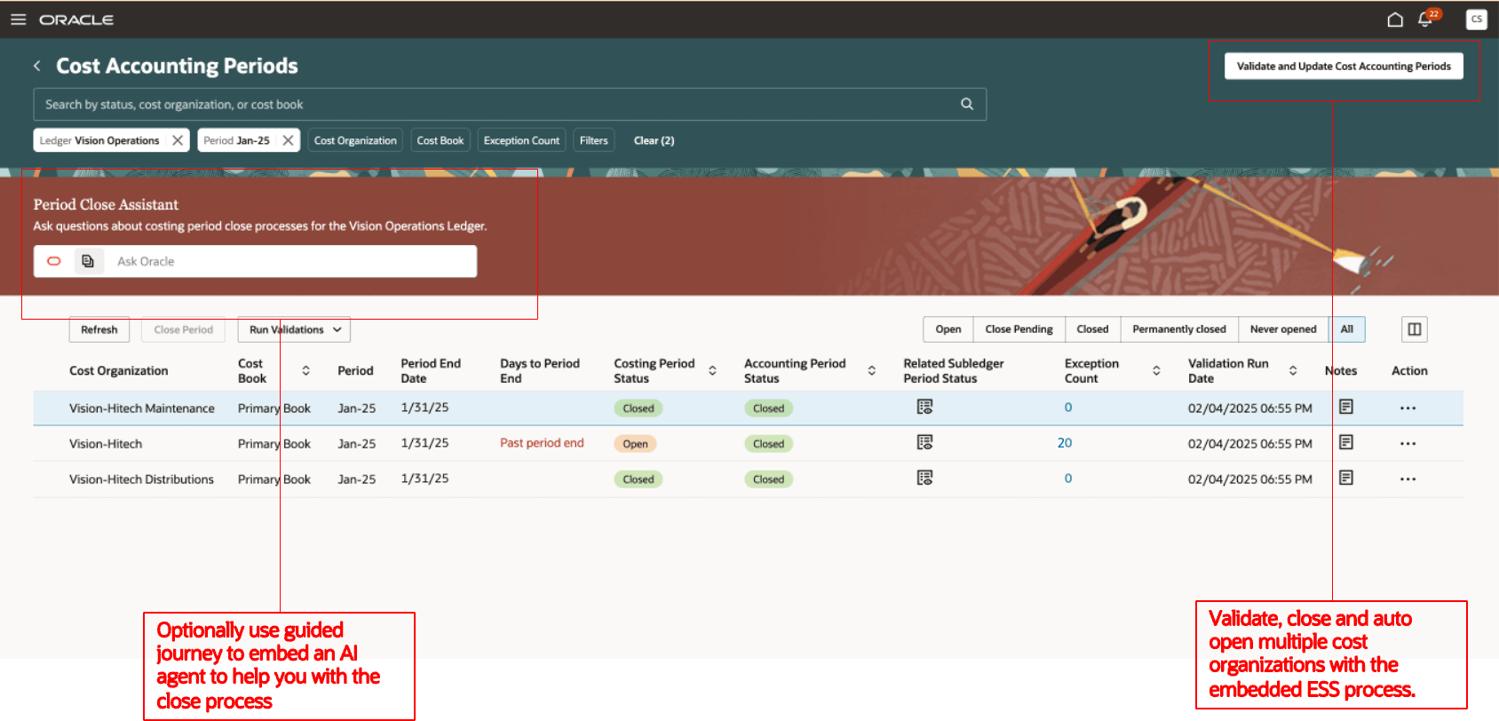 New capabilities: Use guided journey to embed a RAG based Agent, close multiple cost organization simultaneously