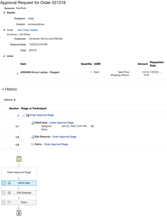 Approval Request