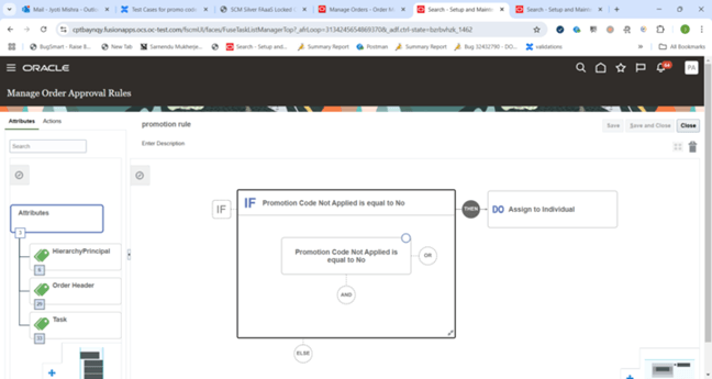 Manage order approval rules