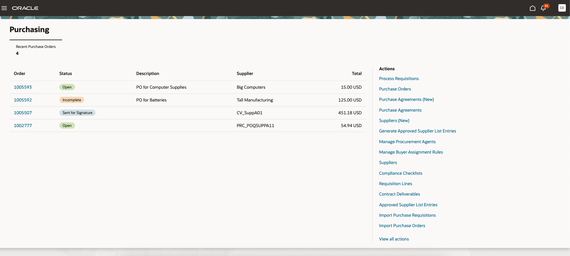 Landing Page