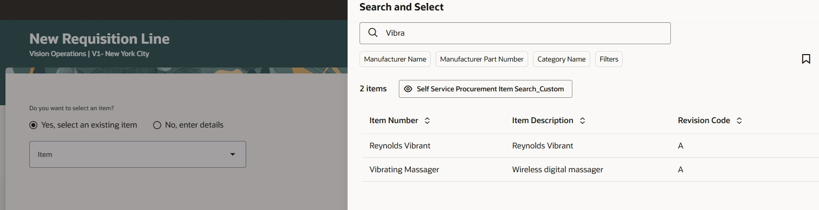 Search Results with the Matching Keyword are Displayed