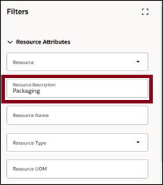 Filtering Resources Using Keywords 