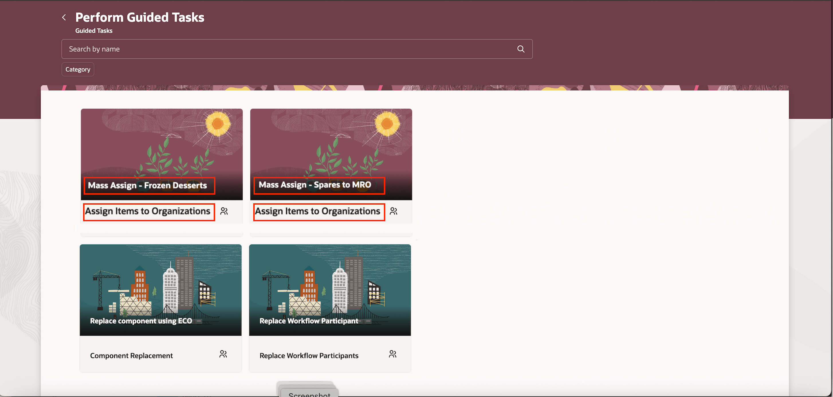 Library of Guided Tasks