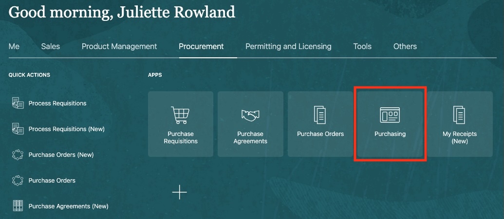 Tile to Access Purchasing Landing Page