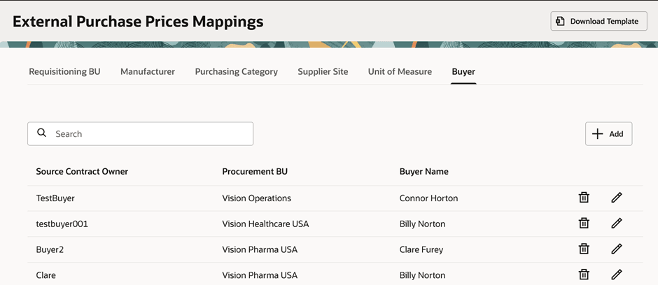 Buyer Mapping
