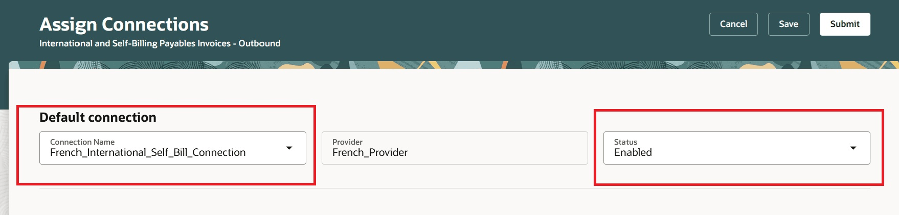 Assign a Default Connection