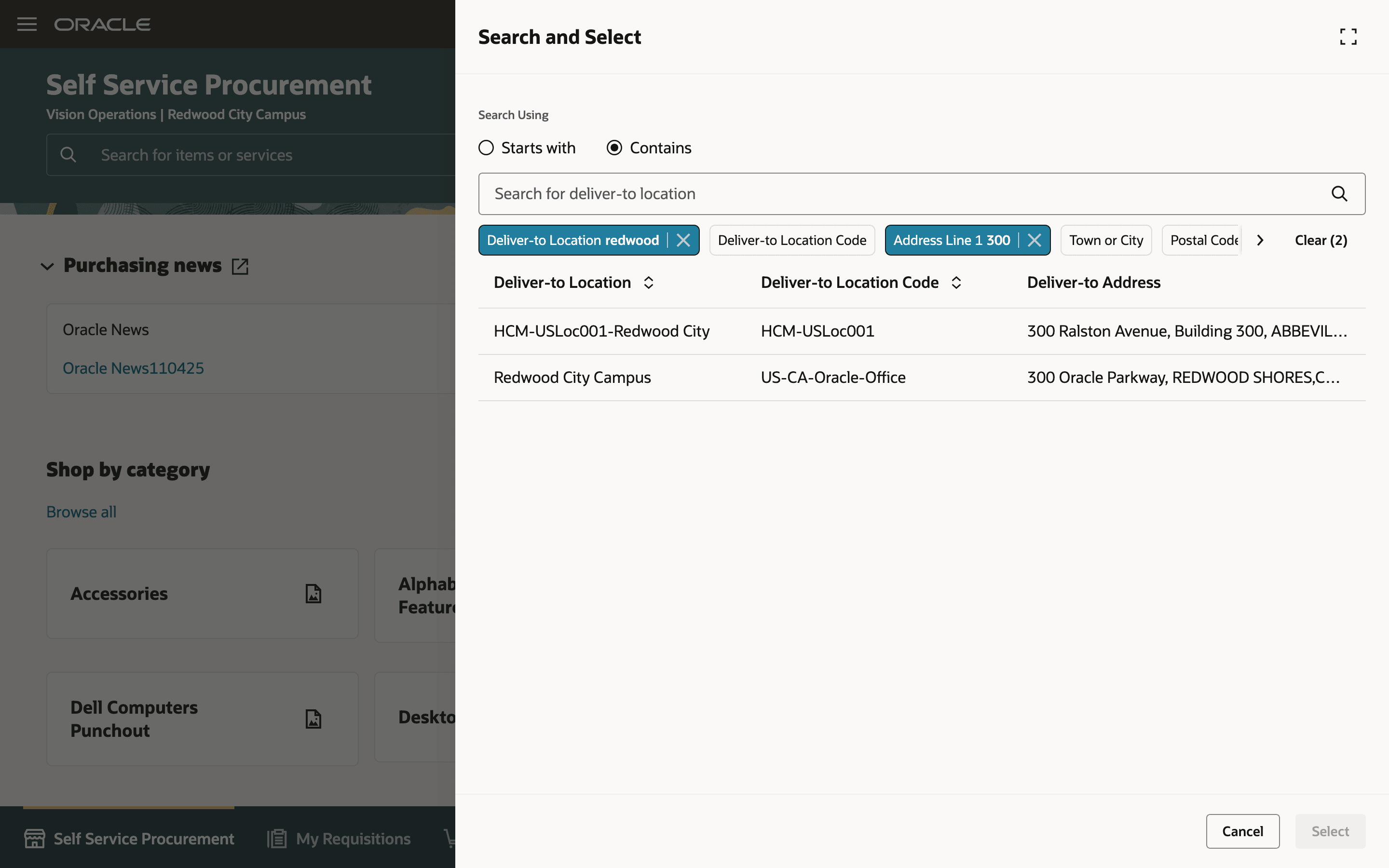 Refine Search Using Filters