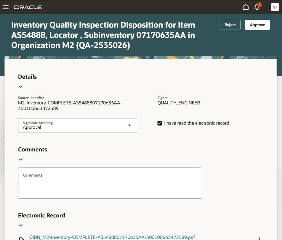 Approval Submission in the Redwood Format